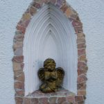 Schutzengerl in Mauernische